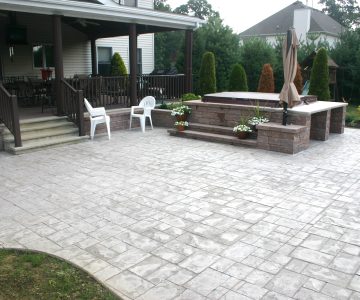 Portfolio stamped concrete